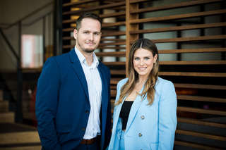 Katy Masse et Thomas Sainte-Marie, courtiers immobiliers RE/MAX PLUS
